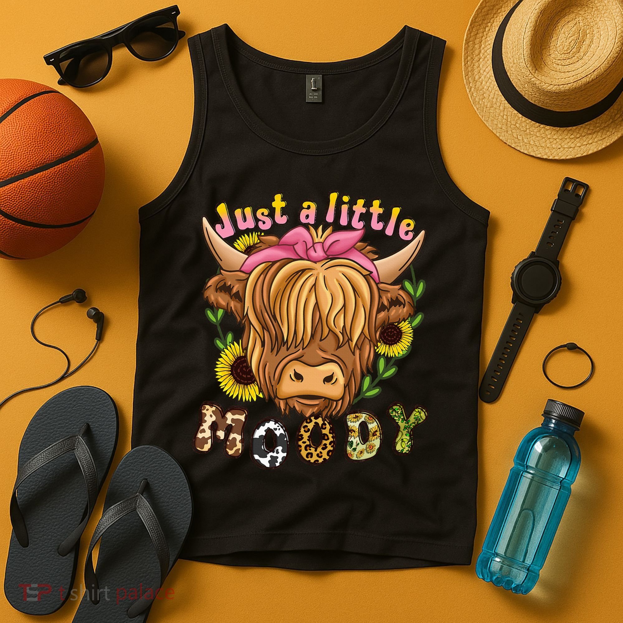 Highland Cow Scottish Highland Cow Tank Top