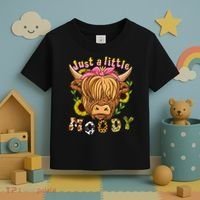 Highland Cow Scottish Highland Cow Toddler T-Shirt thumb 3