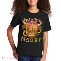 Highland Cow Scottish Highland Cow Kids T-Shirt thumb 2