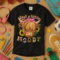 Highland Cow Scottish Highland Cow Kids T-Shirt thumb 3