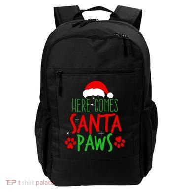 Here Comes Santa Paws Cute Christmas Backpack