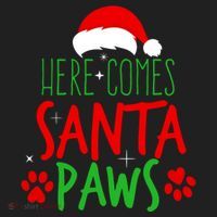 Here Comes Santa Paws Cute Christmas Tumbler thumb 3