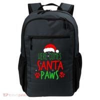 Here Comes Santa Paws Cute Christmas Backpack thumb 0