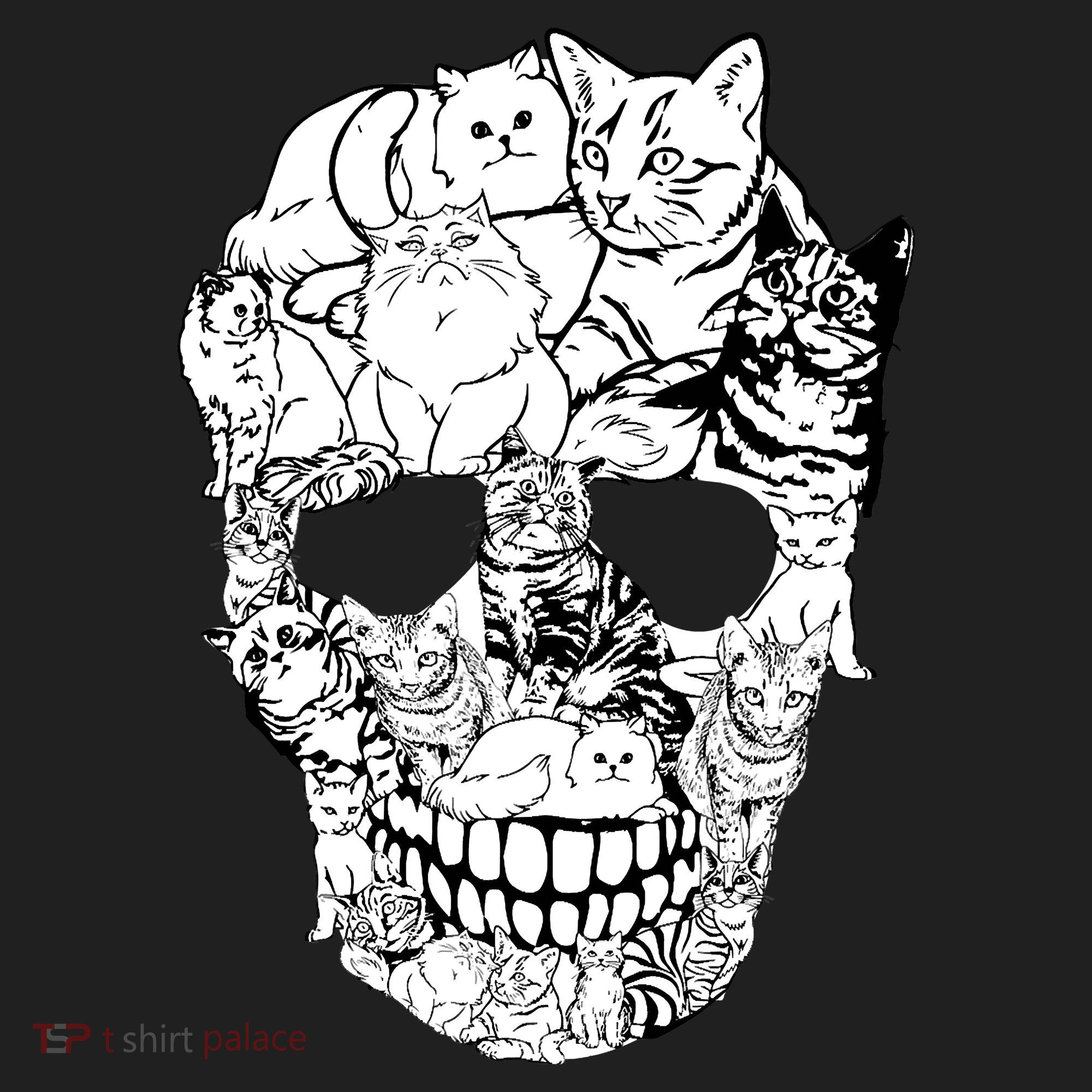 Halloween Cat Skull Kitty Skeleton Costume Skull Cat Hat