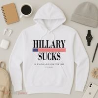 Hillary Clinton Sucks But Monica Is Way Better At It Hoodie thumb 3