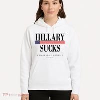 Hillary Clinton Sucks But Monica Is Way Better At It Hoodie thumb 5
