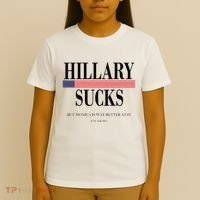 Hillary Clinton Sucks But Monica Is Way Better At It T-Shirt thumb 4