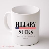 Hillary Clinton Sucks But Monica Is Way Better At It Coffee Mug thumb 0