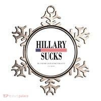 Hillary Clinton Sucks But Monica Is Way Better At It Ornament thumb 0