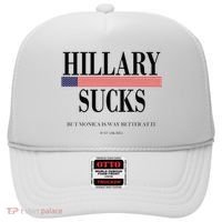 Hillary Clinton Sucks But Monica Is Way Better At It Hat thumb 0