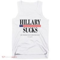 Hillary Clinton Sucks But Monica Is Way Better At It Tank Top thumb 0