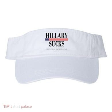 Hillary Clinton Sucks But Monica Is Way Better At It Visor