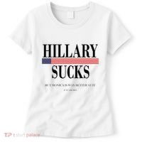 Hillary Clinton Sucks But Monica Is Way Better At It Women's T-Shirt thumb 0