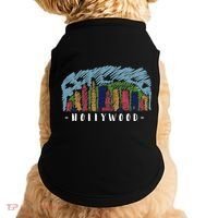 Hollywood Cartoon Style Illustration Doggie Tank thumb 0
