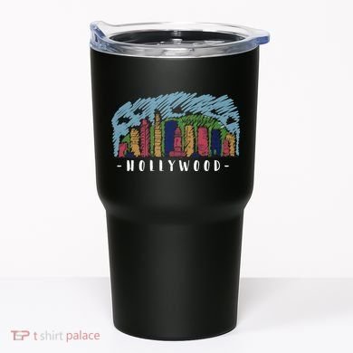 Hollywood Cartoon Style Illustration Tumbler