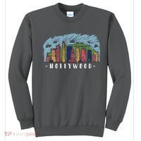 Hollywood Cartoon Style Illustration Sweatshirt thumb 0
