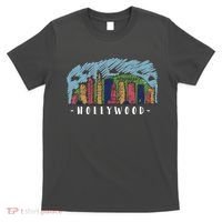 Hollywood Cartoon Style Illustration T-Shirt thumb 0