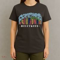 Hollywood Cartoon Style Illustration T-Shirt thumb 4