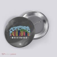 Hollywood Cartoon Style Illustration Button thumb 0