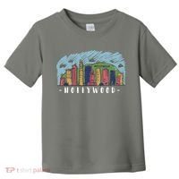 Hollywood Cartoon Style Illustration Toddler T-Shirt thumb 0