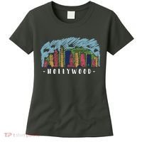 Hollywood Cartoon Style Illustration Women's T-Shirt thumb 0