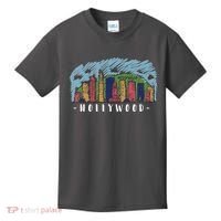 Hollywood Cartoon Style Illustration Kids T-Shirt thumb 0