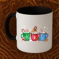 Hot Chocolate S Winter Mug Poodle Cream Christmas Gift Coffee Mug thumb 2