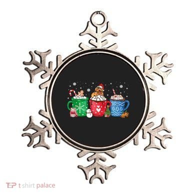 Hot Chocolate S Winter Mug Poodle Cream Christmas Gift Ornament