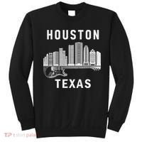 Houston City Skyline Music Texas Souvenir Houston Sweatshirt thumb 0