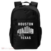 Houston City Skyline Music Texas Souvenir Houston Backpack thumb 0