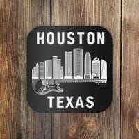 Houston City Skyline Music Texas Souvenir Houston Coaster thumb 0