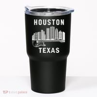 Houston City Skyline Music Texas Souvenir Houston Tumbler thumb 0