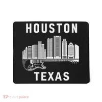 Houston City Skyline Music Texas Souvenir Houston Mousepad thumb 0