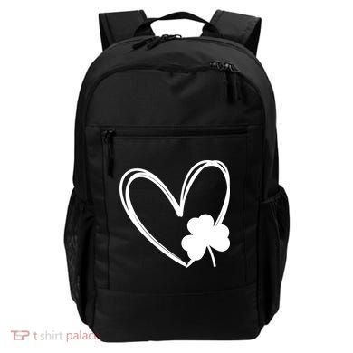 Heart Clover St Patrick's Day Backpack
