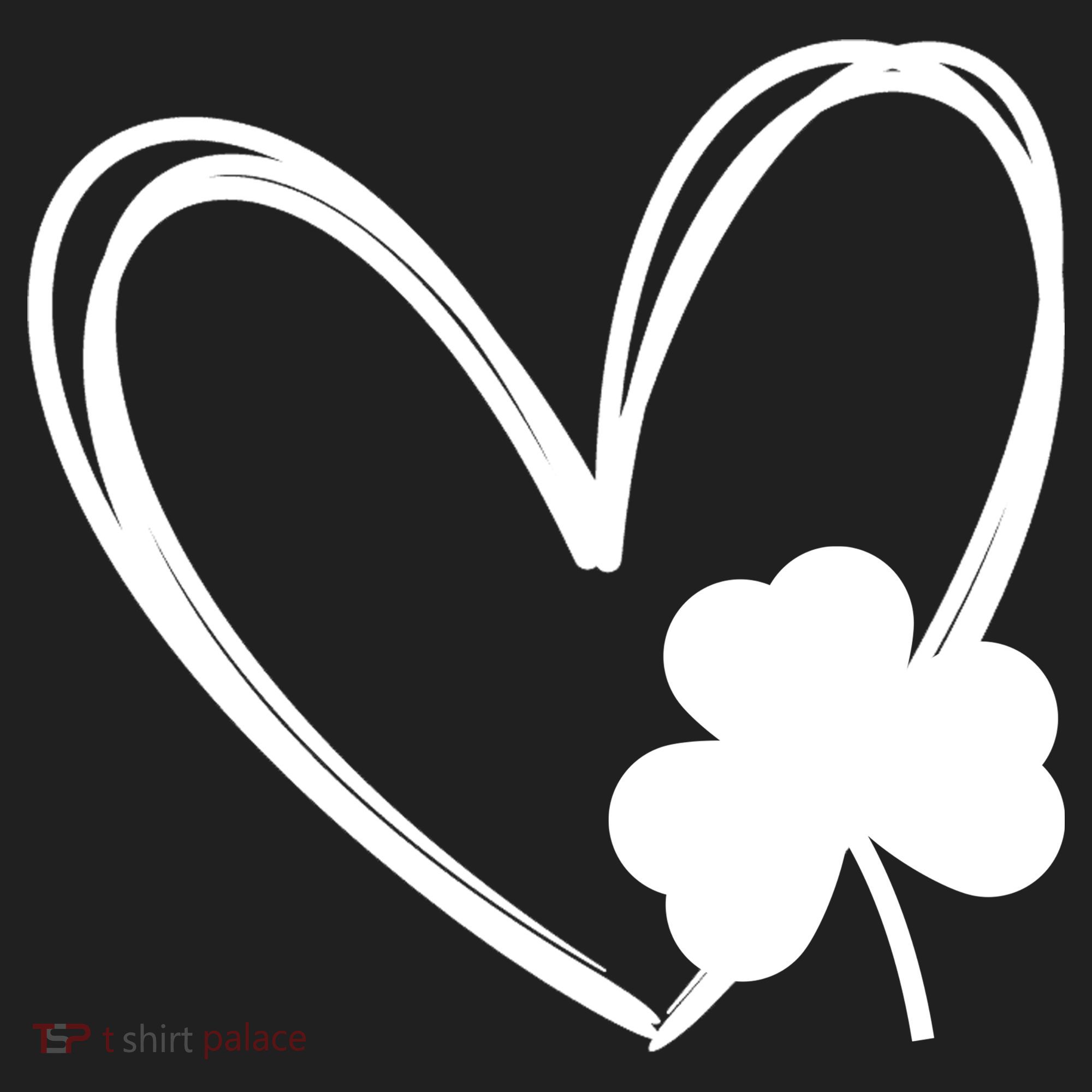 Heart Clover St Patrick's Day Tumbler