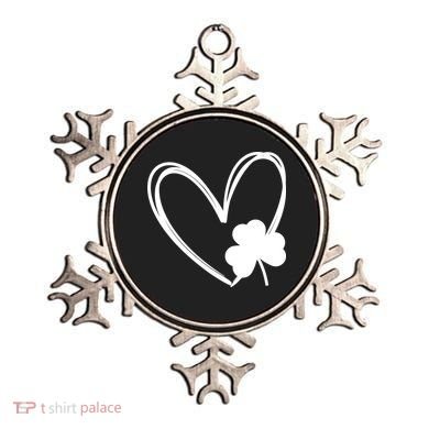Heart Clover St Patrick's Day Ornament