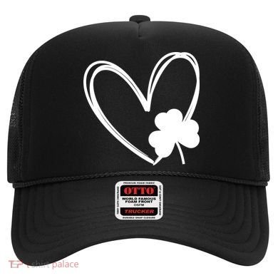 Heart Clover St Patrick's Day Hat