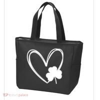 Heart Clover St Patrick's Day Tote Bag thumb 3