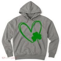 Heart Clover St Patrick's Day Hoodie thumb 0