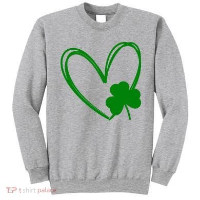 Heart Clover St Patrick's Day Sweatshirt