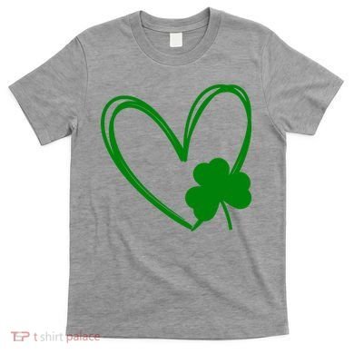 Heart Clover St Patrick's Day T-Shirt