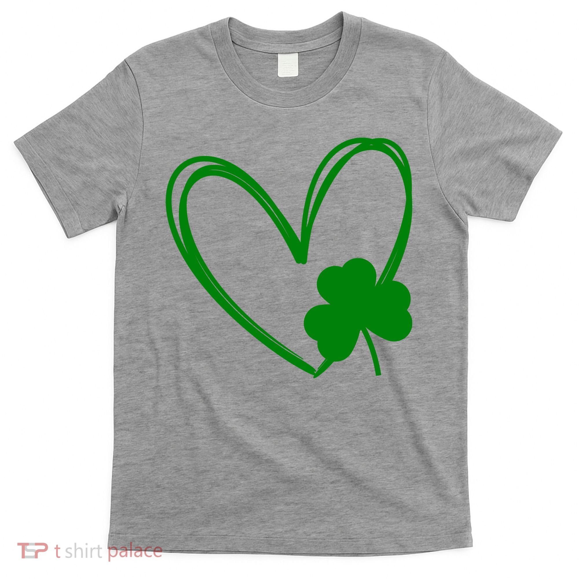 Heart Clover St Patrick's Day T-Shirt