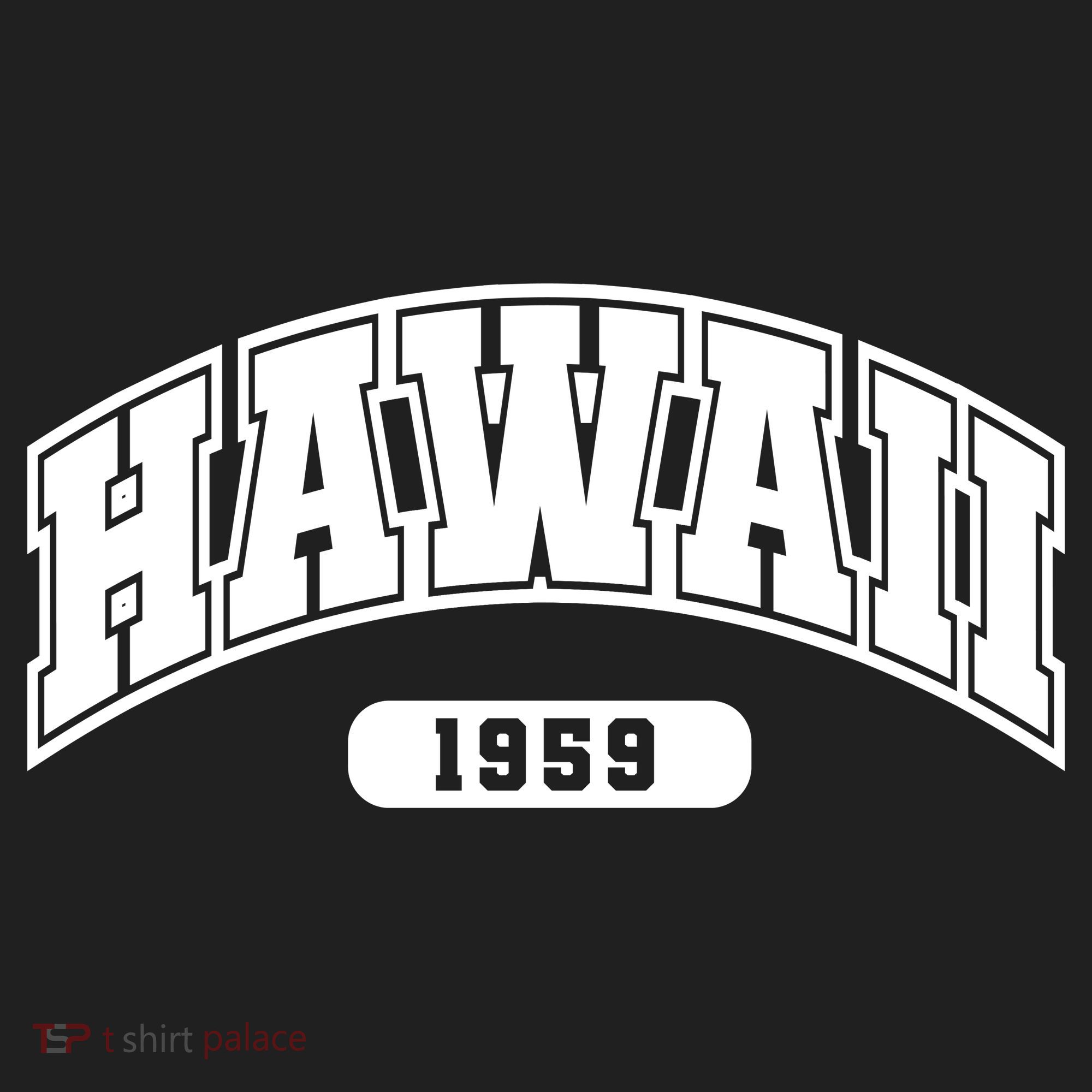 Hawaii Collegiate Style 1959 Women's Sweatshirt