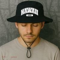Hawaii Collegiate Style 1959 Bucket Hat thumb 2