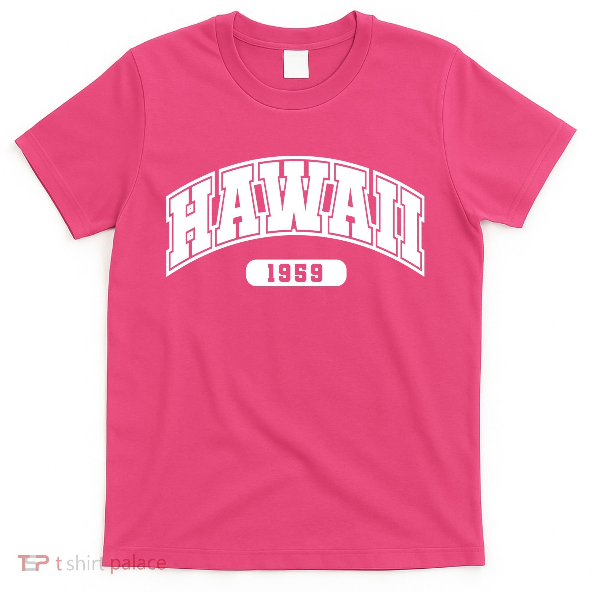 Hawaii Collegiate Style 1959 T-Shirt