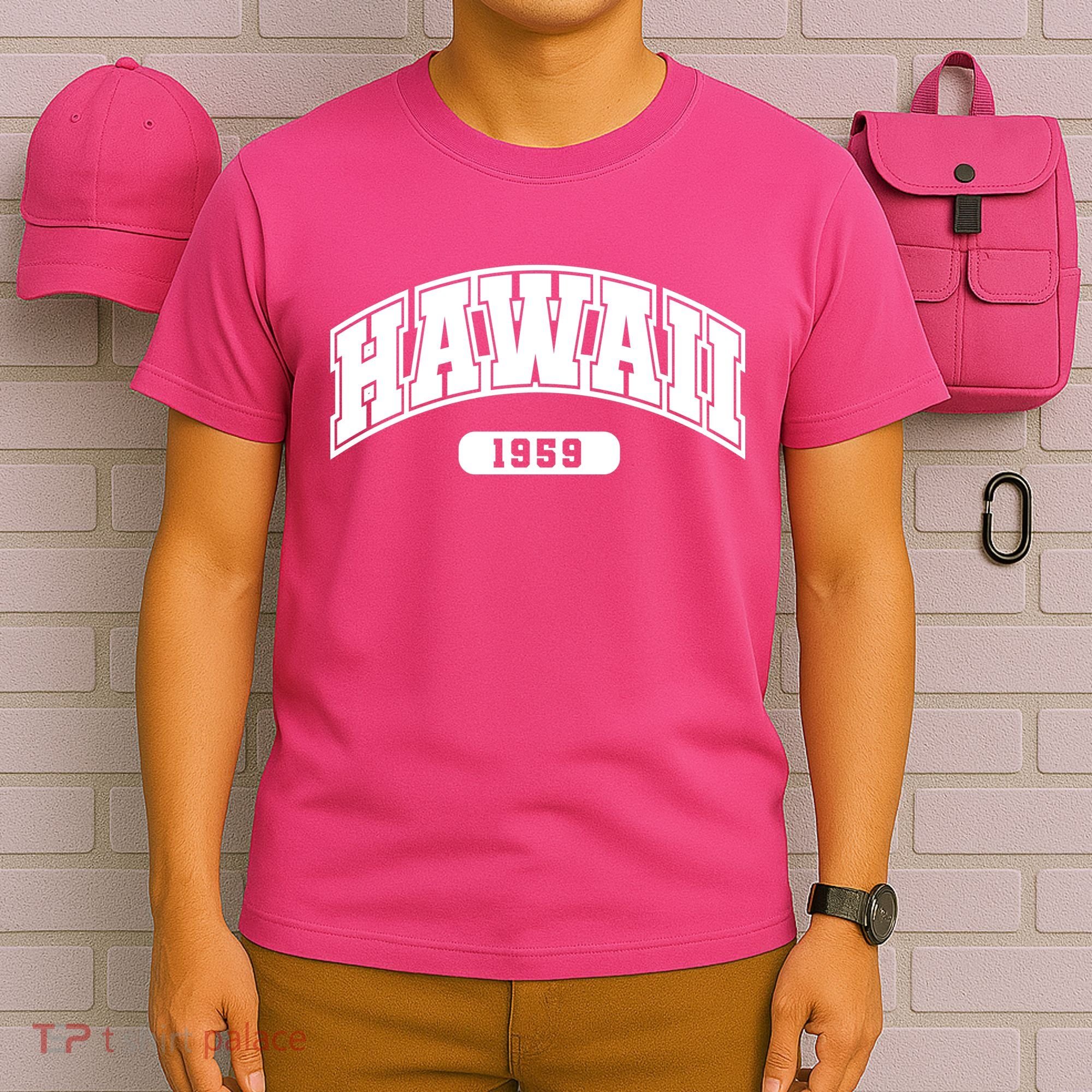 Hawaii Collegiate Style 1959 T-Shirt