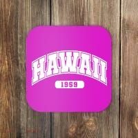 Hawaii Collegiate Style 1959 Coaster thumb 0