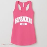 Hawaii Collegiate Style 1959 Women's Tank Top thumb 0