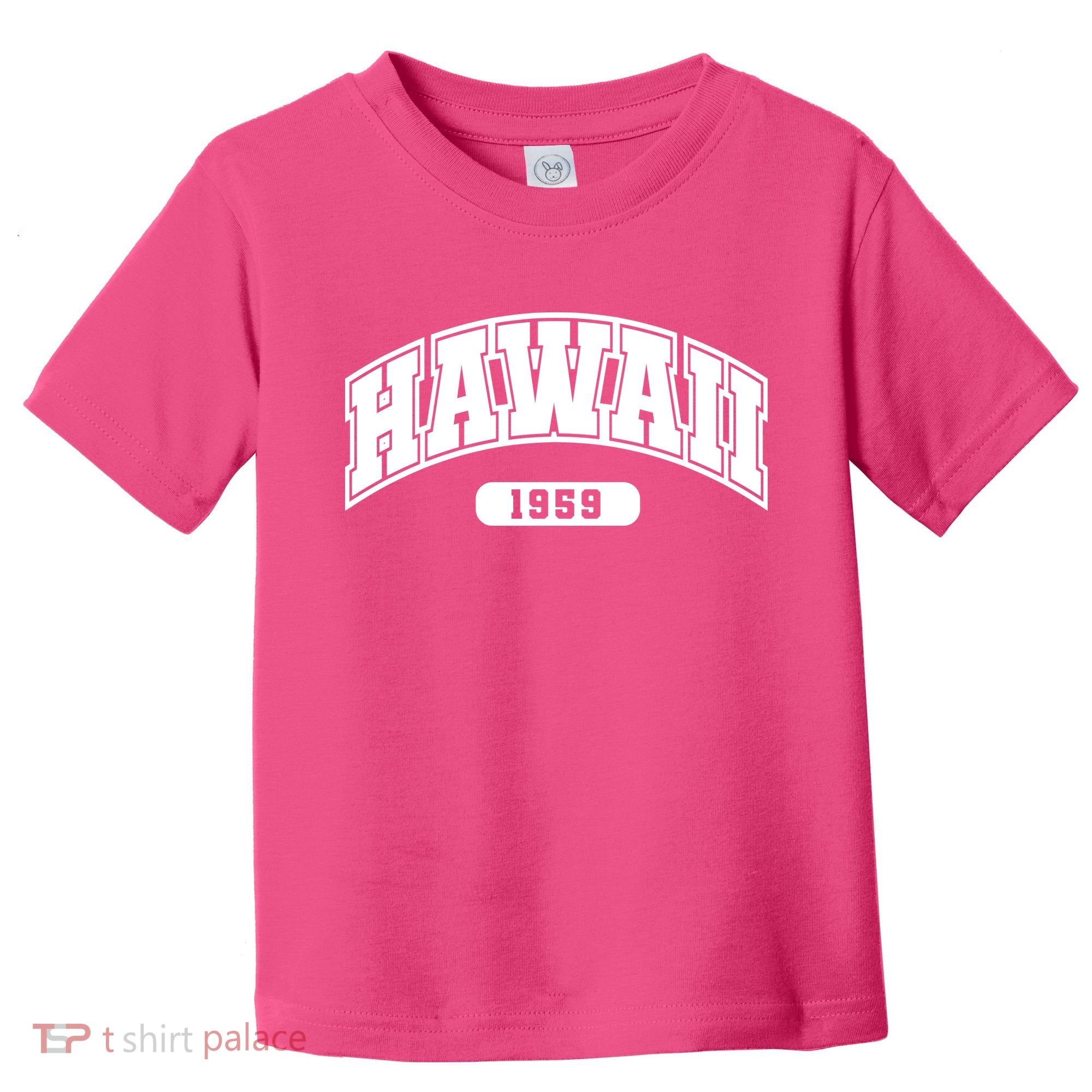 Hawaii Collegiate Style 1959 Toddler T-Shirt