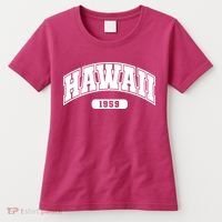 Hawaii Collegiate Style 1959 Women's T-Shirt thumb 0